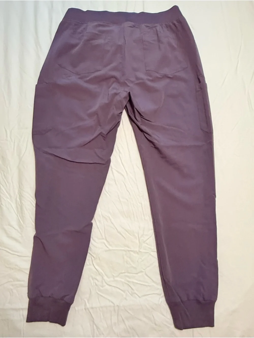 Mandala Women's 9-Pocket Jogger Scrub Pants - Dewberry - Picture 4 of 8